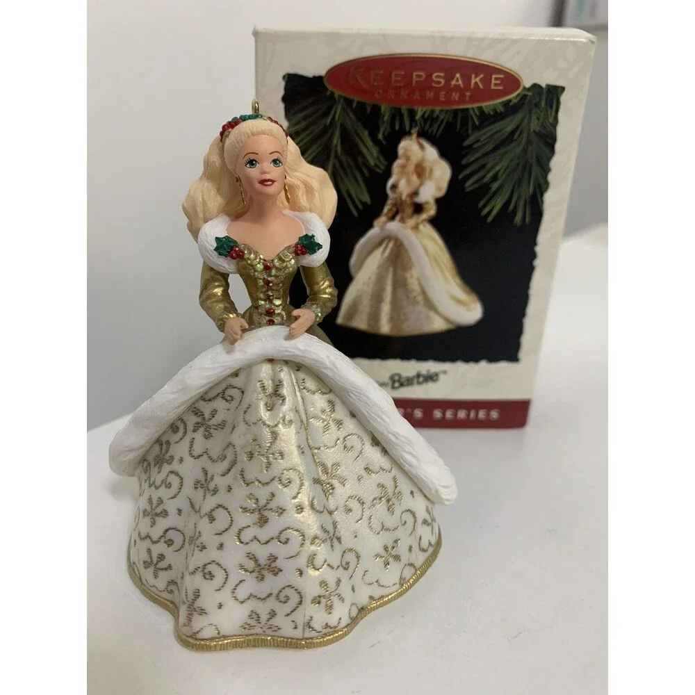 Hallmark Keepsake Ornament Holiday Barbie Collector's Series No 2 Dated 1994